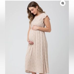 Ripe Maternity Ava Shirred Dress